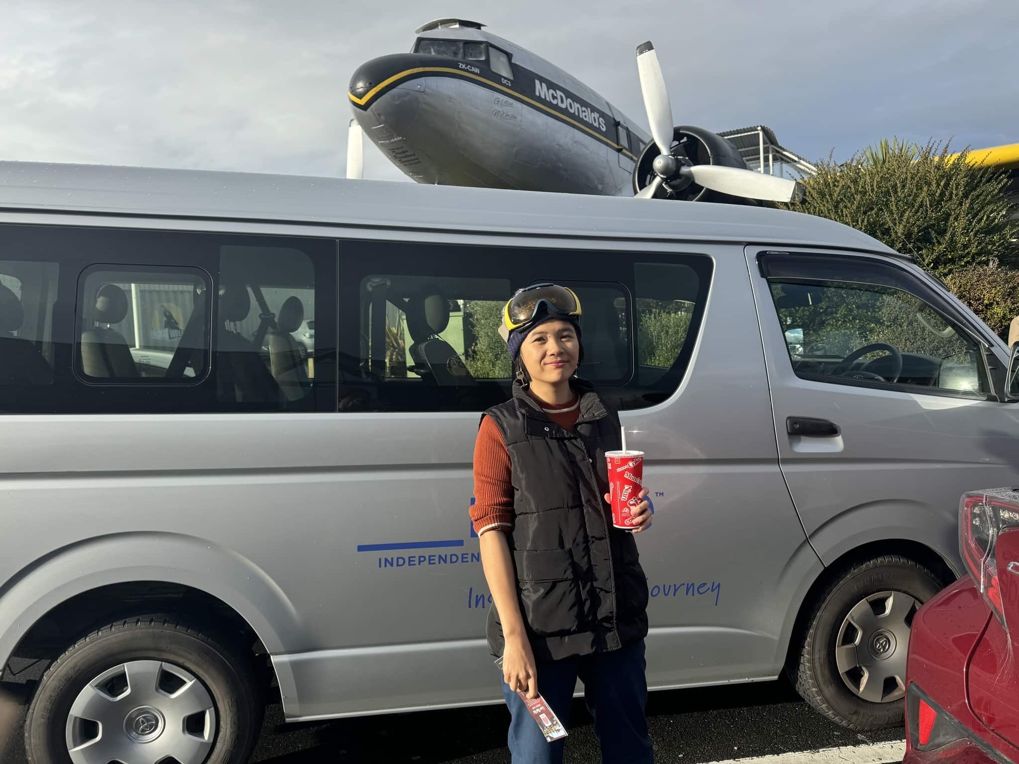 Đội ngũ Kim Tours trong thiên nhiên New Zealand